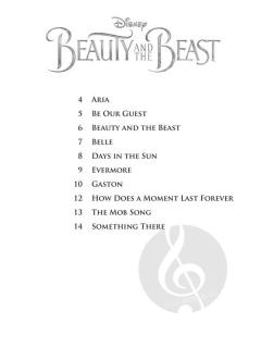 Beauty and the Beast - Flute von Tim Rice 