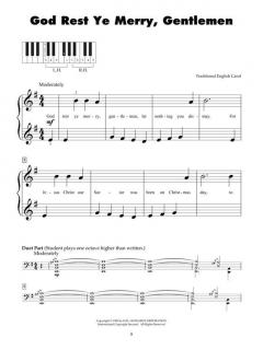 Christmas Carols (Five Finger Piano) 