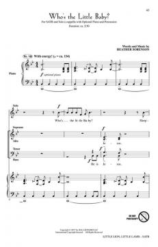 Little Lion, Little Lamb (Choirtrax CD) 