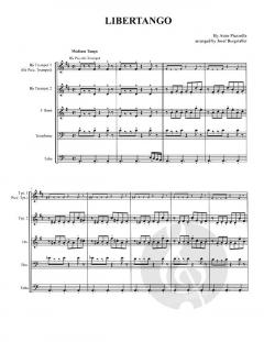 Libertango von Canadian Brass Quintet (Download) 