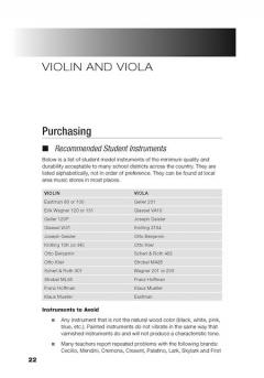 String Instruments 