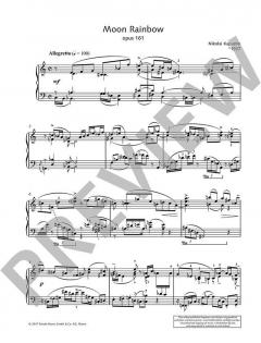 Moon Rainbow op. 161 von Nikolai Kapustin 