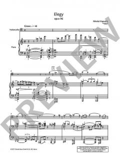 Elegy op. 96 von Nikolai Kapustin 