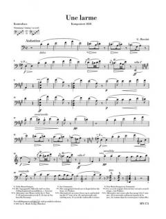 Une Larme von Gioachino Rossini für Kontrabass und Klavier im Alle Noten Shop kaufen