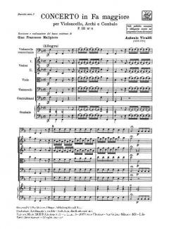 Concerto F Major RV412 von Antonio Vivaldi 