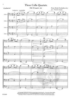3 Cello Quartets von Pjotr Iljitsch Tschaikowski im Alle Noten Shop kaufen