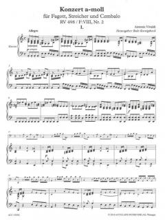 Konzert a-moll Nr. 2 RV 498 von Antonio Vivaldi 