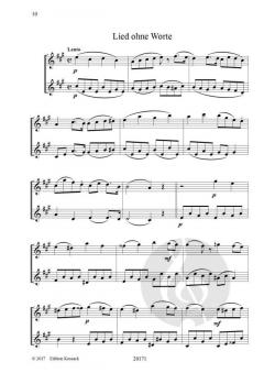 Melodische Suite op. 281 von Wilhelm Popp für 2 Flöten im Alle Noten Shop kaufen