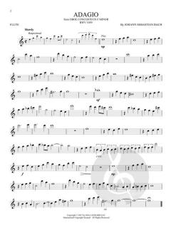 The Very Best of Bach - Instrumental Play-Along for Flute 