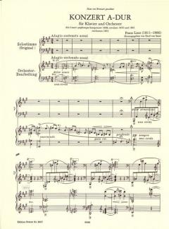 Konzert Nr. 2 A-Dur von Franz Liszt 