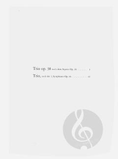 Trios für Klavier, Violine und Violoncello Band 2 (Ludwig van Beethoven) 