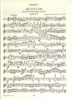 Streichquartette Band 2 op. 59, 74, 95 von Ludwig van Beethoven im Alle Noten Shop kaufen (Stimmensatz)
