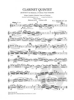 Klarinettenquintett A-Dur KV 581 von Wolfgang Amadeus Mozart 