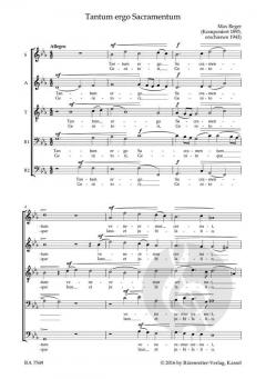 Geistliche Chormusik a cappella von Max Reger (Download) 