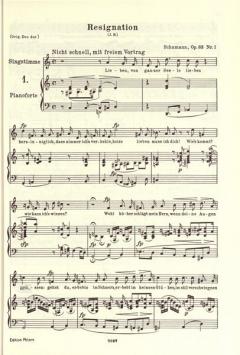 Lieder Band 3 von Robert Schumann 