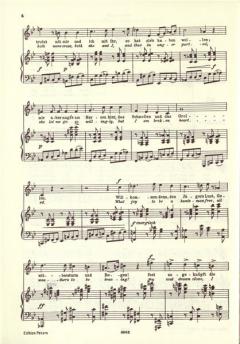 Mörike-Lieder Band 4 von Hugo Wolf 