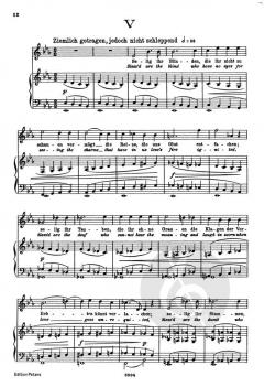 Italienisches Liederbuch Band 1 von Hugo Wolf 