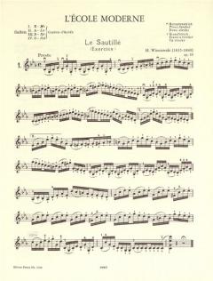 L'Ecole moderne Op. 10 von Henryk Wieniawski 
