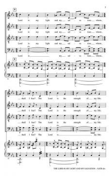 The Lord Is My Light And My Salvation von Rosephanye Powell (Download) 
