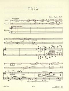 Klaviertrio in C-Dur op. 11 (Günter Raphael) 