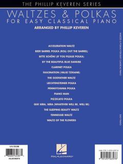 Waltzes & Polkas For Easy Classical Piano 