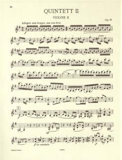 Streichquintett in G-Dur op. 111 von Johannes Brahms für 2 Violinen, 2 Violen und Violoncello im Alle Noten Shop kaufen (Stimmensatz)