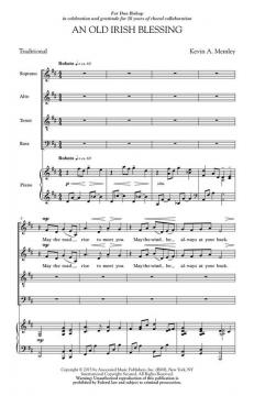 An Old Irish Blessing von Kevin A. Memley (Download) 