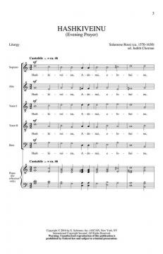 Hashkiveinu (Evening Prayer) von Salomone de Rossi (Download) 