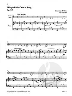 Clarinet Album von Johannes Brahms 