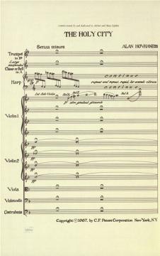 The Holy City op. 218 (Alan Hovhaness) 