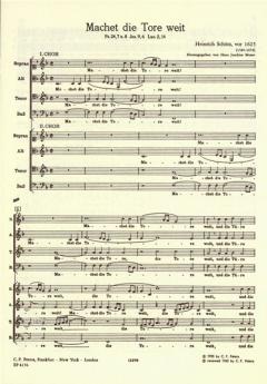Machet die Tore weit (Heinrich Schütz) 
