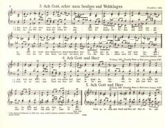 Mehrstimmige Choräle Band 1 von Johann Sebastian Bach 