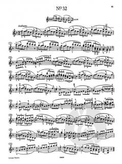 42 Etüden von Rodolphe Kreutzer 