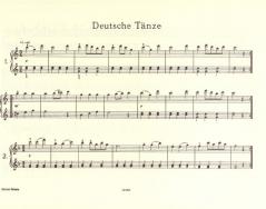 Deutsche Tänze von Ludwig van Beethoven für Klavier zu vier Händen im Alle Noten Shop kaufen