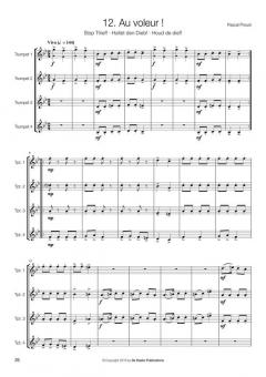 14 Easy Trumpet Quartets von Pascal Proust im Alle Noten Shop kaufen