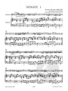 6 Sonaten von Benedetto Marcello 