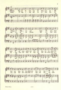 Lieder für Gesang und Klavier (hohe Stimme) von Wolfgang Amadeus Mozart 