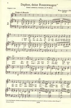 Lieder für Gesang und Klavier (tiefe Stimme) von Wolfgang Amadeus Mozart 