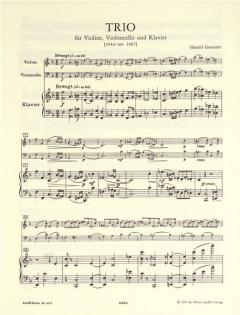 Klaviertrio in F-Dur (Harald Genzmer) 