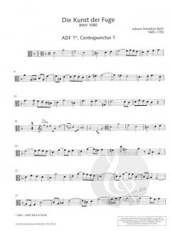 Die Kunst der Fuge BWV 1080 von Johann Sebastian Bach 