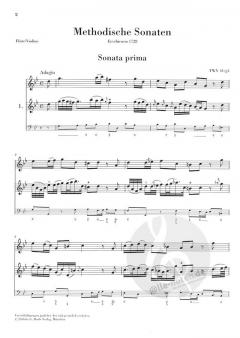 Methodische Sonaten 1 - Sonaten 1-6 von Georg Philipp Telemann für Flöte oder Violine und Continuo im Alle Noten Shop kaufen