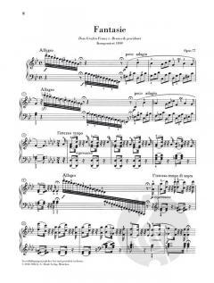 Fantasie op. 77 von Ludwig van Beethoven 