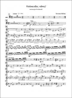 Violoncelles, vibrez! von Giovanni Sollima im Alle Noten Shop kaufen (Stimmensatz)