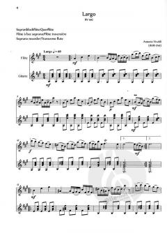 Barocke Adagios für Flöte (Querflöte, Blockflöte) und Gitarre im Alle Noten Shop kaufen