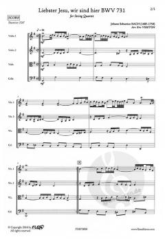 Liebster Jesu, wir sind hier BWV 731 von Johann Sebastian Bach 