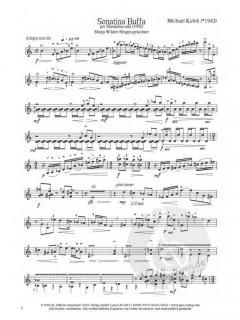 Sonatina Buffa von Michael Kubik für Mandoline solo im Alle Noten Shop kaufen (Partitur)