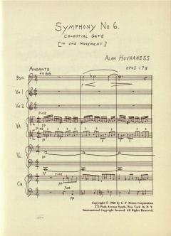 Sinfonie Nr. 6 op. 173 (Alan Hovhaness) 