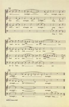 Sing aloud Unto God our strengh op. 68 (Alan Hovhaness) 