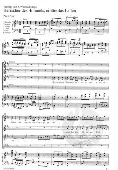 Weihnachtsoratorium BWV 248 - Klavierauszug XL von Johann Sebastian Bach 