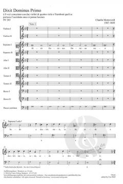 Dixit Dominus Primo SV 263 (Claudio Monteverdi) 